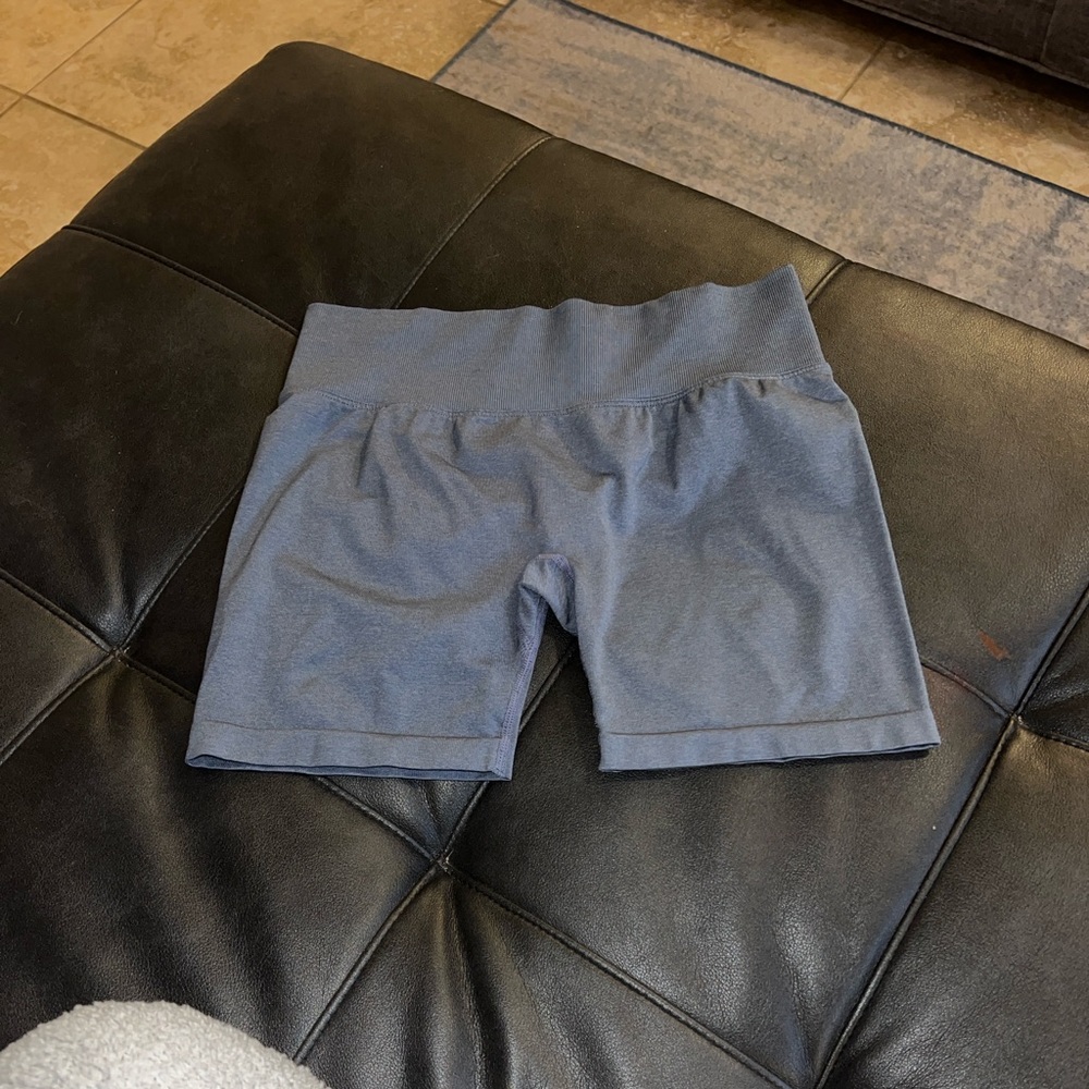 Grey Blue Young LA Shorts